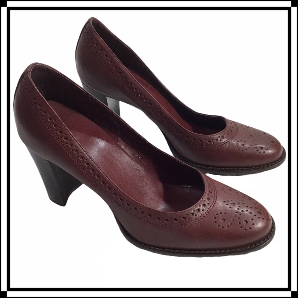 BASS - Baby Doll Leather Heels 7M